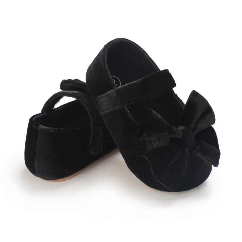 Princess Shoes - Baby Girls' Bow Flat Shoes for First Steps