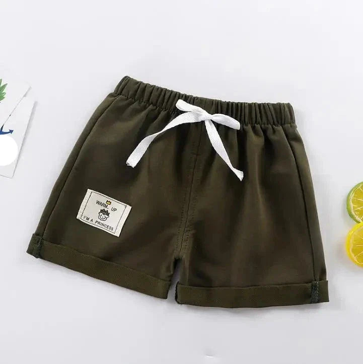 Casual Solid Baby Boy Shorts(4 Months - 5 Years)