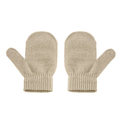 Cute Knitted Pompom Baby Hat & Glove - Winter Essential for Newborns