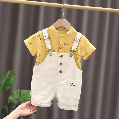 New Summer Baby Casual Tracksuit Set