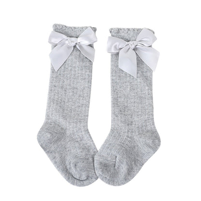 Baby Bowknot Cotton Socks