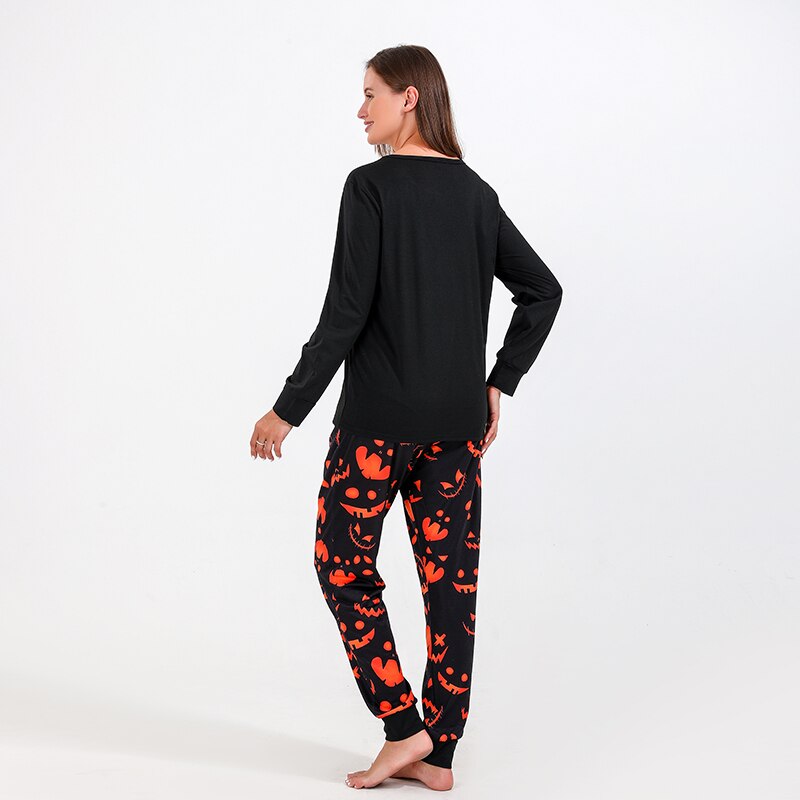 Family Matching Pajamas Set In Halloween Party Costumes