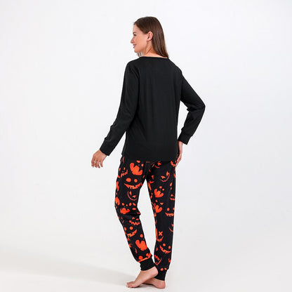 Family Matching Pajamas Set In Halloween Party Costumes