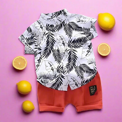 Summer Baby Fashion Set: Stylish Toddler Outfit