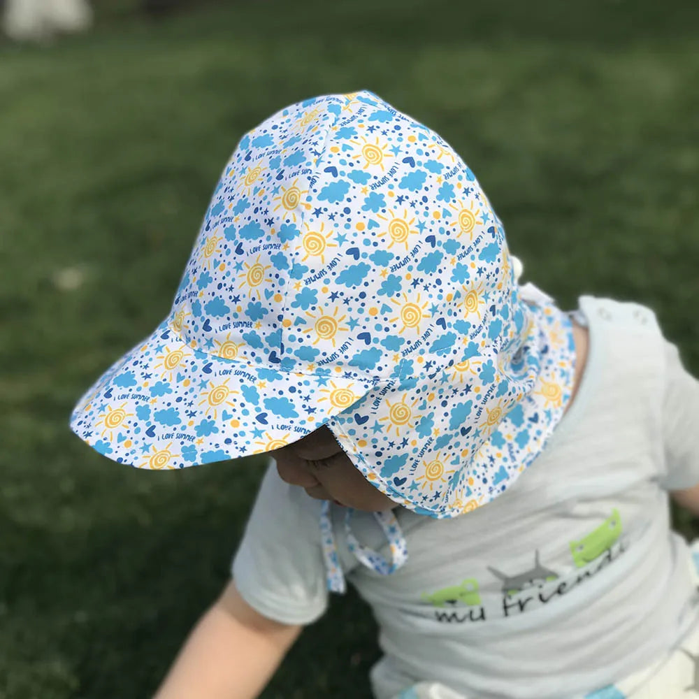 Quick-Dry Kids' Bucket Hat: UV Protection Essential