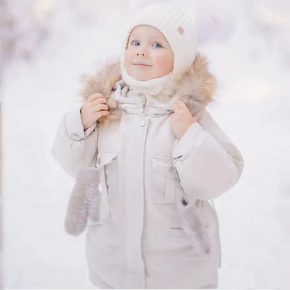 Children's Winter Set: Down Jacket + Jumpsuit