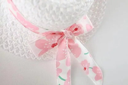 Sweet Summer Bow Floral Dress Set for Girls (3months-3 years)
