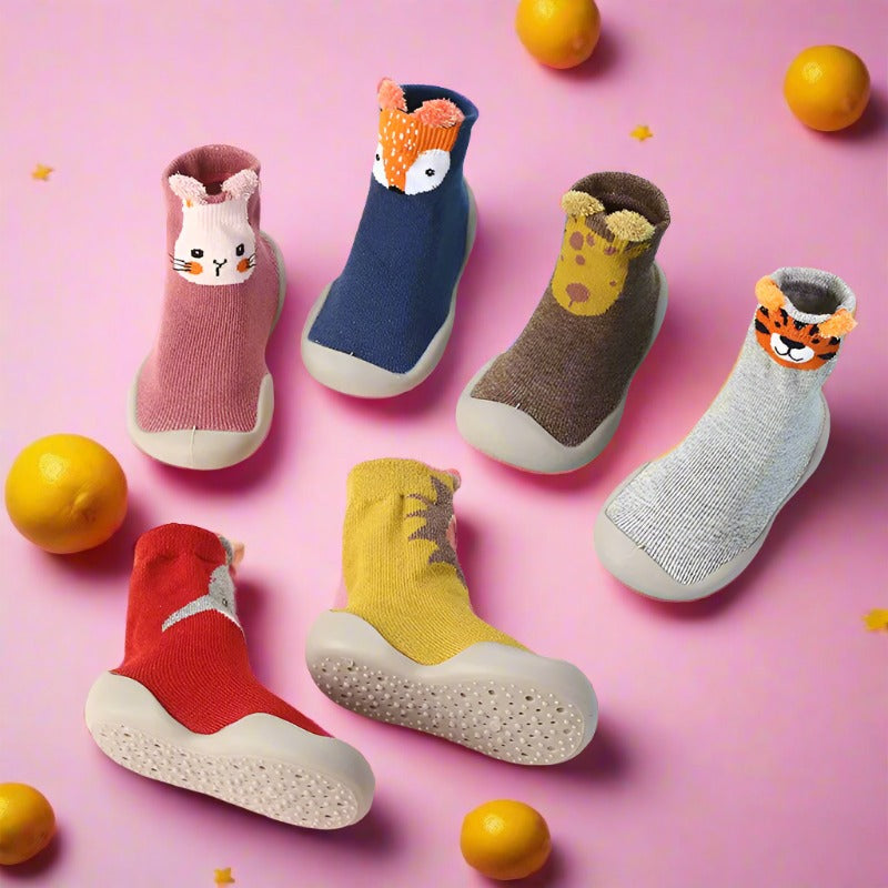 Children's Walking Shoes: Non-slip Soft Bottom Shoes