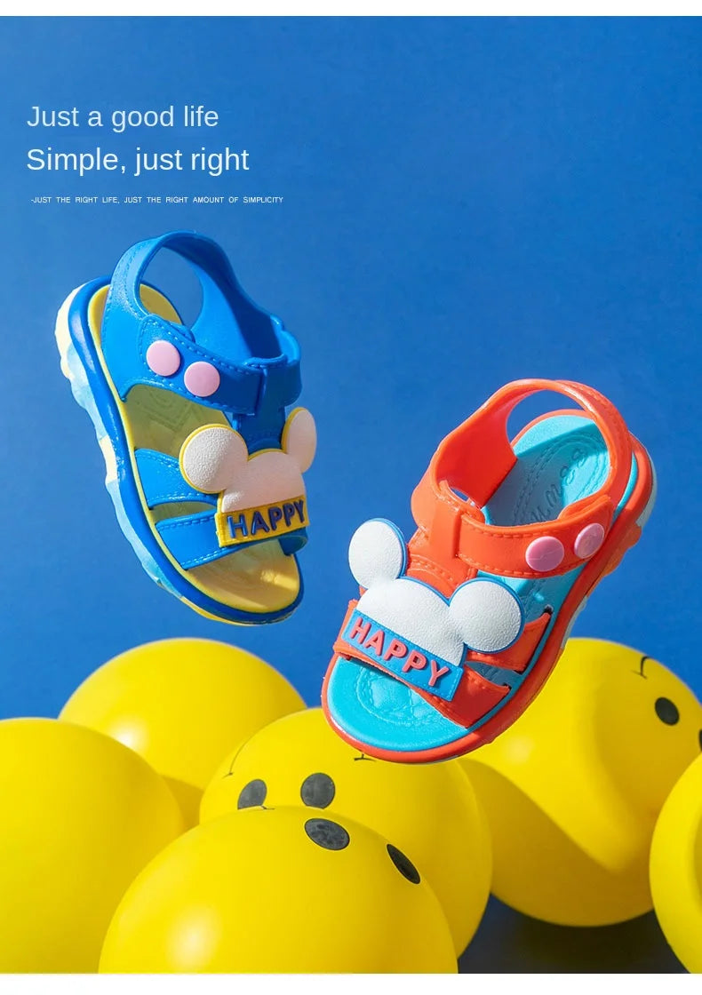 Summer Cartoon Baby Sandals: Cute Infant Shoes for Girls and Boys