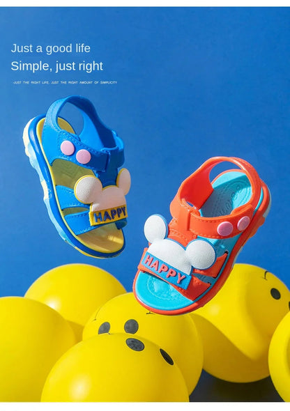 Summer Cartoon Baby Sandals: Cute Infant Shoes for Girls and Boys