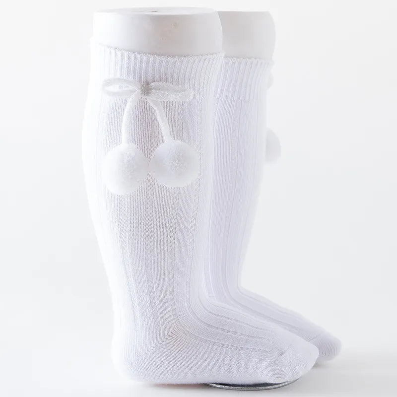 Knee High Socks for Baby Girls