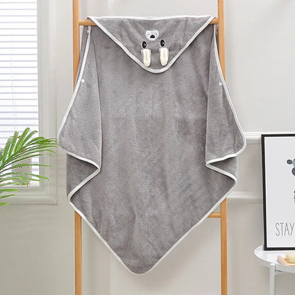 Super Soft Hooded Baby Towels: Cozy Bath Blanket