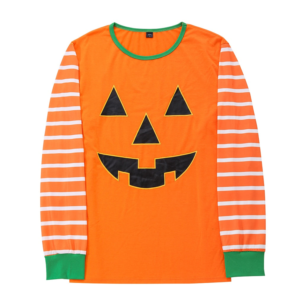 Family Matching Pajamas In Halloween Costumes