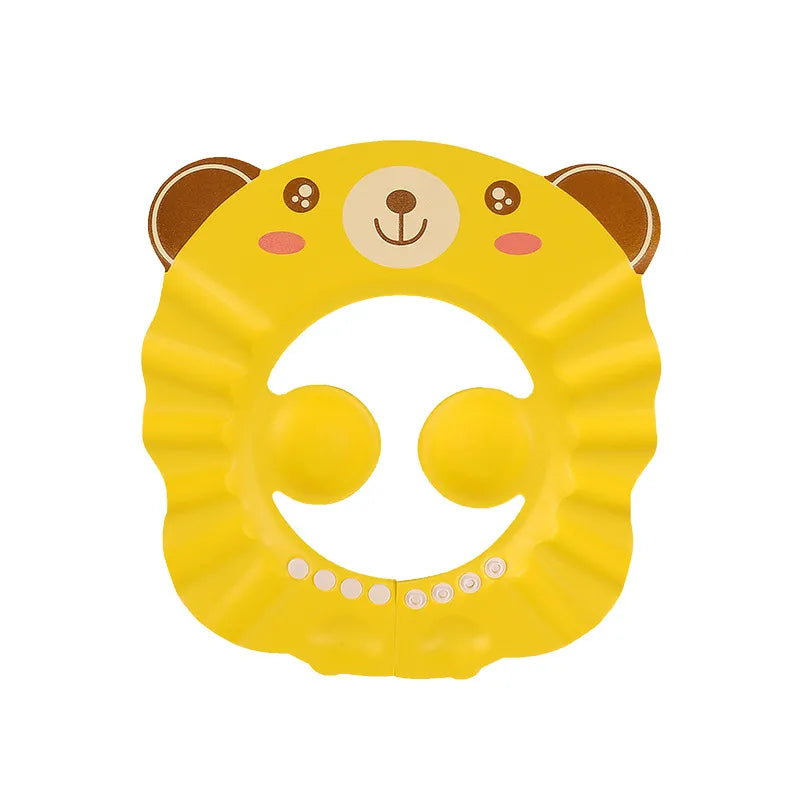 Baby Shower Cap for Kids with Ear Protection