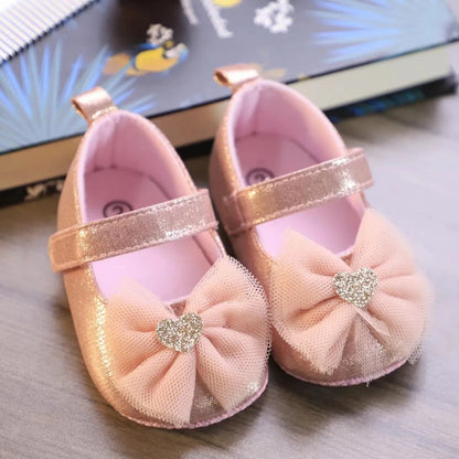 Baby's First Toddler Shoes: Breathable Princess Lace Style