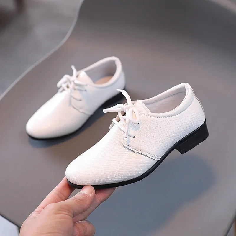 Boys' Leather Shoes: Style for Party, Wedding, School