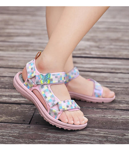 Princess Sandals: Cute Non-Slip Soft Sandals for Baby Girls
