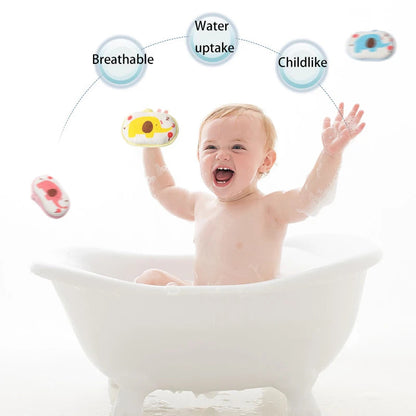 Cute Cartoon Elephant Bath Sponge for Kids