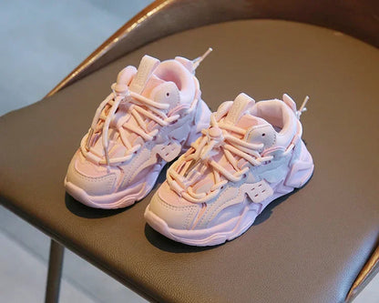 Kids Plush Sneakers: Waterproof and Comfortable Sports Shoes