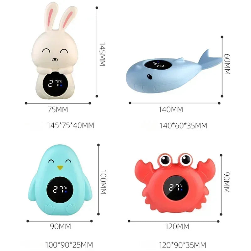 Baby Bath Temperature Meter: Floating LED Digital Tester