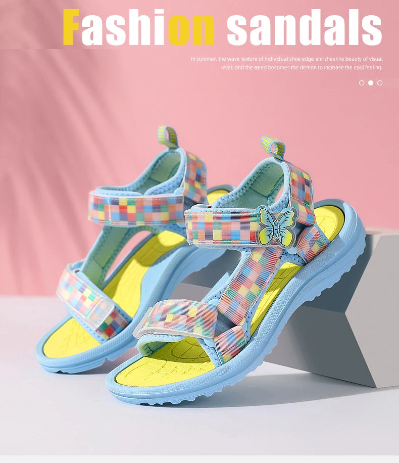 Princess Sandals: Cute Non-Slip Soft Sandals for Baby Girls