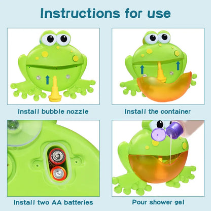 Bubble Animal Bath Toy for Babies