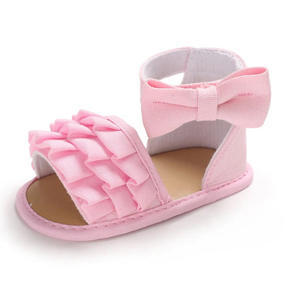 Summer Ballet Sandals for Girls (Newborn-18 Months)