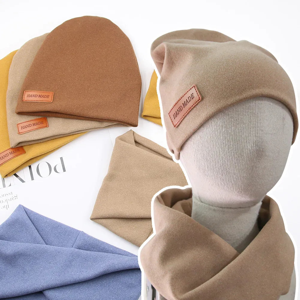 Hat and Scarf Set - Winter Fashion for Babies