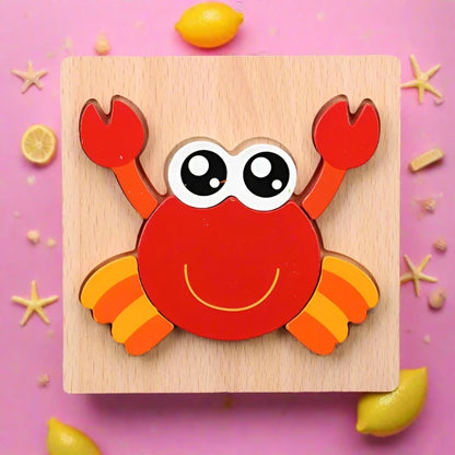 Montessori Wooden Puzzle