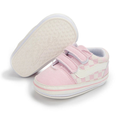 Canvas Sneakers: Stylish First Walkers for Newborns