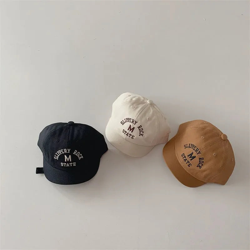 Casual Letter Embroidered Baby Baseball Cap