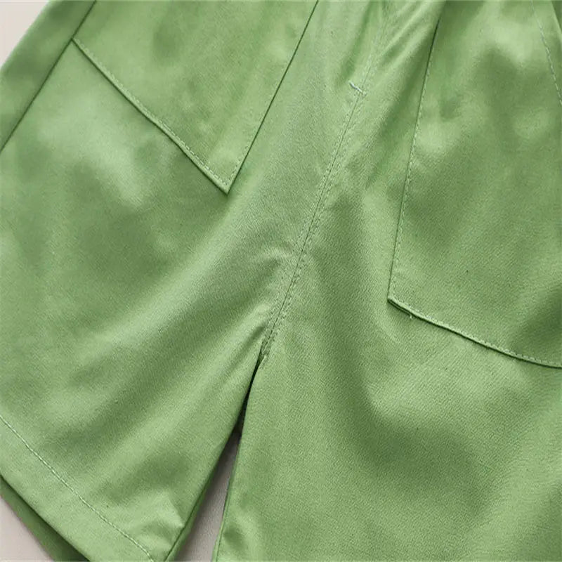 Summer Casual Dinosaur Baby Boy Outfit Set