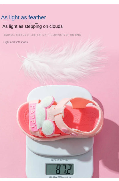 Summer Cartoon Baby Sandals: Cute Infant Shoes for Girls and Boys