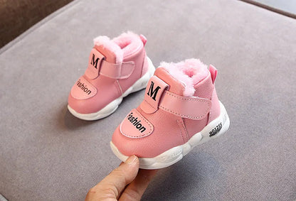 New Soft Non-slip Baby Sneakers: Winter Warm First Walkers