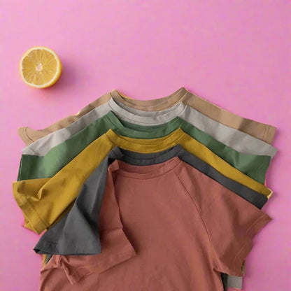 Summer Kids T-shirts: Casual Cotton Tops
