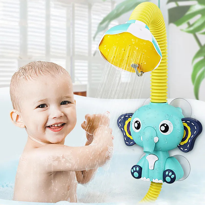 Elephant Faucet Shower Water Spray Bath Toy for Kids