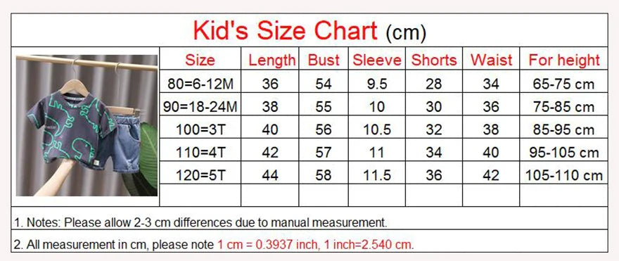 Summer Dinosaur Tracksuit for Boys