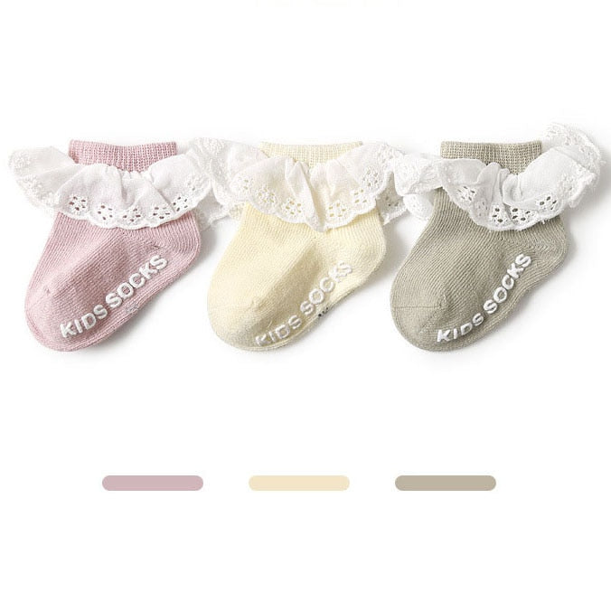 Set Of Anti-Slip Socks For Children