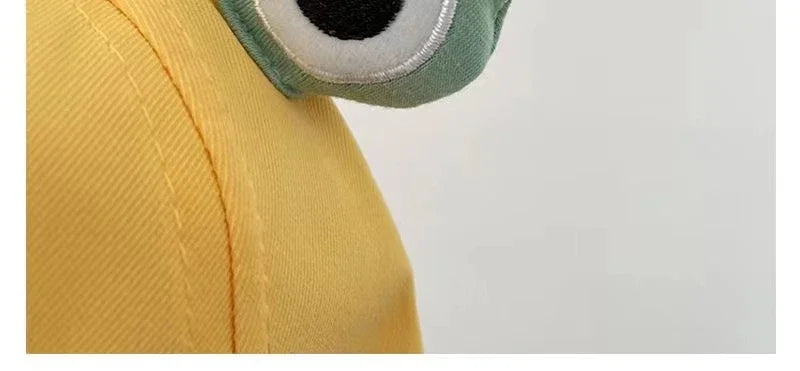 Cute Frog Baby Bucket Hat: Spring/Summer Fisherman Cap