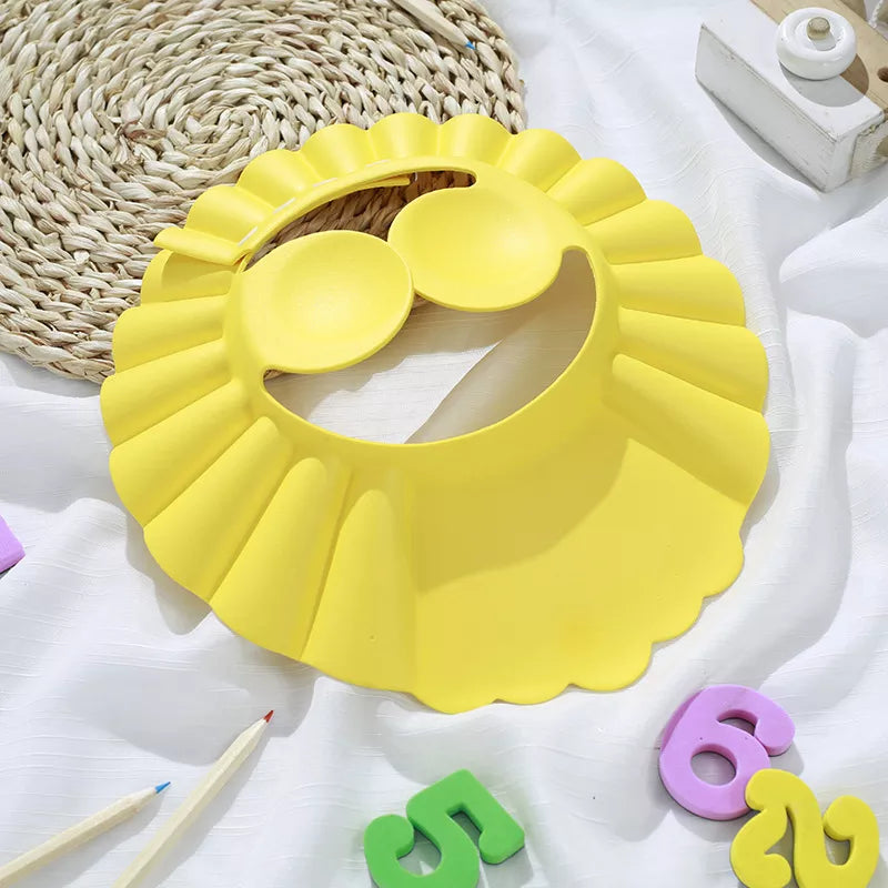 Baby Shower Cap for Kids with Ear Protection