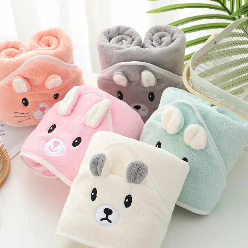 Super Soft Hooded Baby Towels: Cozy Bath Blanket