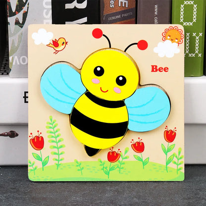 Montessori Wooden Puzzle
