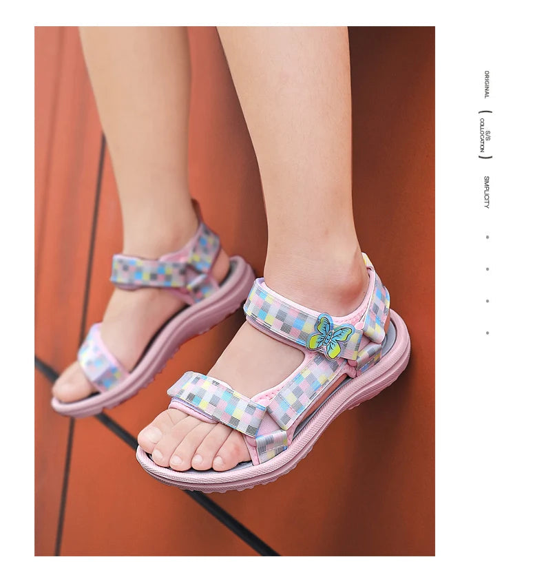 Princess Sandals: Cute Non-Slip Soft Sandals for Baby Girls