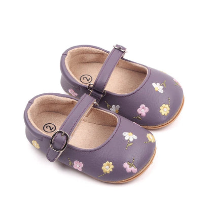 Baby Summer Sandal Cute Embroidery Flower