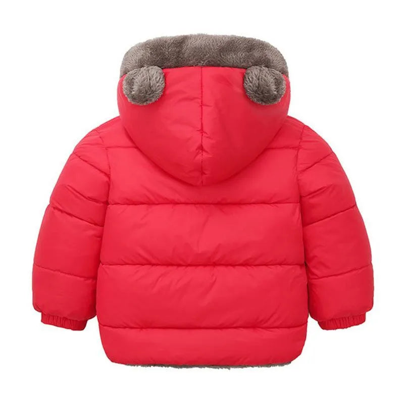 Thicken Hooded Jacket for Babies (2-6 Years)