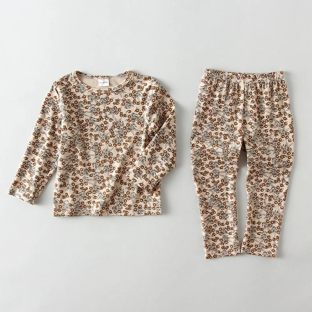 Children's Spring Pajama Set - Long Sleeve Sleepwear