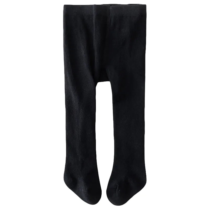 Baby Girls Slim Fit Pantyhose - Stylish Elastic Waist Stockings