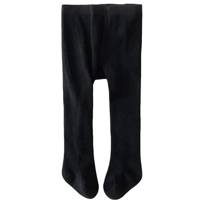 Baby Girls Slim Fit Pantyhose - Stylish Elastic Waist Stockings