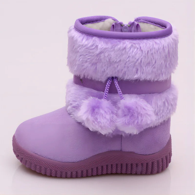 Girls Snow Boots - Winter Comfort for Little Princesses