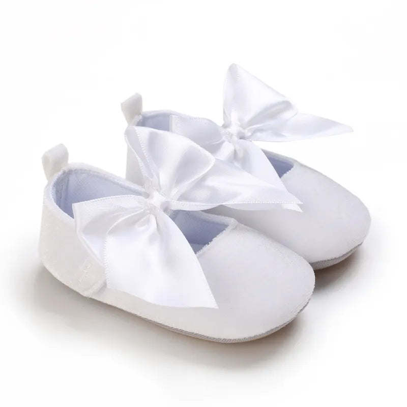 Princess Shoes - Baby Girls' Bow Flat Shoes for First Steps